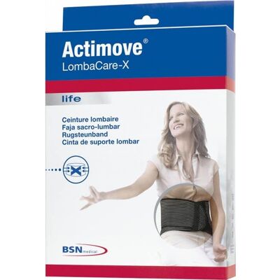 ACTIMOVE Faja Sacrolumbar Semirrígida T-Xxl 1 ud ACTIMOVE Faja Sacrolumbar Semirrígida T-Xxl 1 ud