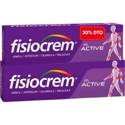 FISIOCREM Gel Active 2x60ml FISIOCREM Gel Active 2x60ml