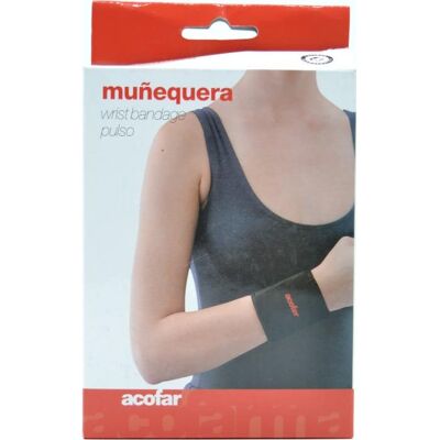 ACOFAR Muñequera Neopreno T/Unica ACOFAR Muñequera Neopreno T/Unica