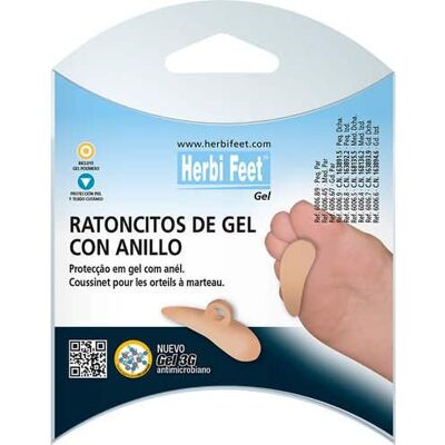Herbifeet Ratoncillos de Gel con Anillo Derecho Pequeño 1 ud Herbifeet Ratoncillos de Gel con Anillo Derecho Pequeño 1 ud
