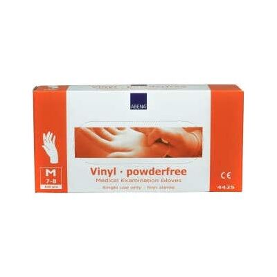 Guantes de vinilo Abena Talla M - Desechables, sin polvo, 100 piezas Guantes de vinilo Abena Talla M - Desechables, sin polvo, 100 piezas