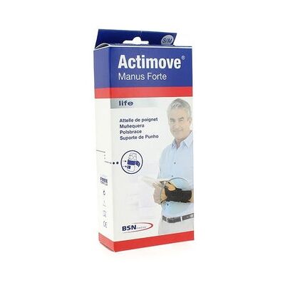 ACTIMOVE Muñequera Manus Forte Derecha S-M Beige 14-19 cm 1 ud ACTIMOVE Muñequera Manus Forte Derecha S-M Beige 14-19 cm 1 ud
