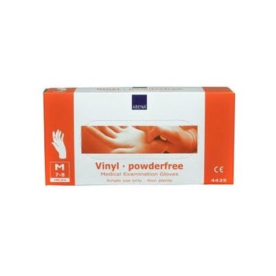 Guantes de vinilo Abena Talla M - Desechables, sin polvo, 100 piezas Guantes de vinilo Abena Talla M - Desechables, sin polvo, 100 piezas