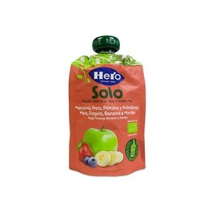 Puré Orgánico de Manzana, Fresa y Plátano - Comida para bebé Puré Orgánico de Manzana, Fresa y Plátano - Comida para bebé