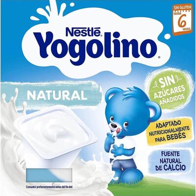 Nestlé Yogolino Natural Sin Azúcar - Yogur Nestlé Yogolino Natural Sin Azúcar - Yogur