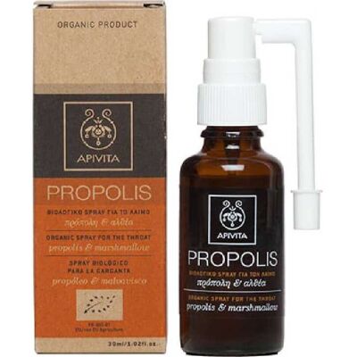 Apivita Spray Biológico para la garganta con Propóleo 30 ml Apivita Spray Biológico para la garganta con Propóleo 30 ml
