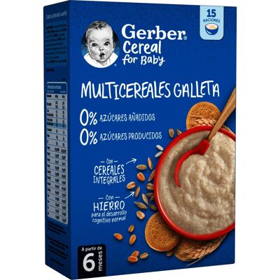 Galleta Multicereales para Bebé - Alimento Infantil Galleta Multicereales para Bebé - Alimento Infantil