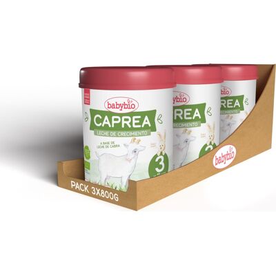 Babybio - Caprea 3 - 800g - 3x Pack - Baby Milk Formula Babybio - Caprea 3 - 800g - 3x Pack - Baby Milk Formula