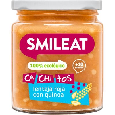 Purée de Lentejas y Quinoa Smileat para Bebés Purée de Lentejas y Quinoa Smileat para Bebés