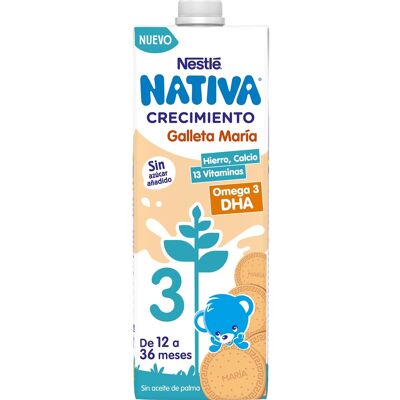 Nestlé Nativa Crecimiento 3 Galleta María 1L Nestlé Nativa Crecimiento 3 Galleta María 1L