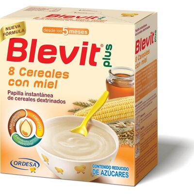 Blevit ® Plus 8 Cereales con Miel 600 g Blevit ® Plus 8 Cereales con Miel 600 g