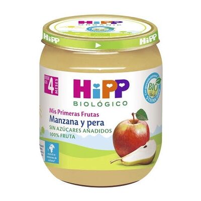 Hipp Tarro Manzana y Pera +4 Meses 125 g Hipp Tarro Manzana y Pera +4 Meses 125 g