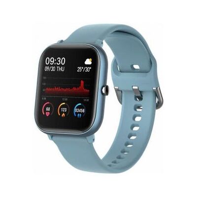 Jocca Pharma JP047A Reloj inteligente azul - Ritmo cardíaco, Sueño, Fitness Jocca Pharma JP047A Reloj inteligente azul - Ritmo cardíaco, Sueño, Fitness