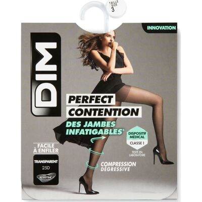 DIM Perfect Contention Panty Compresión Negro Transp 25 D Tl 1 ud DIM Perfect Contention Panty Compresión Negro Transp 25 D Tl 1 ud