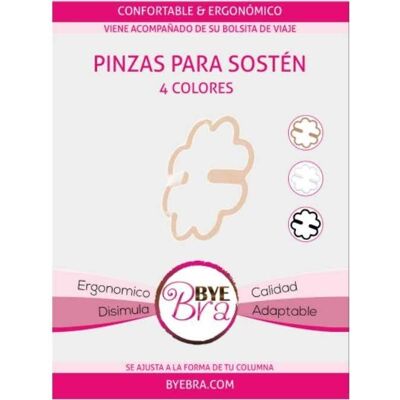 Bye Bra Clip Sujetador Set Bye Bra Clip Sujetador Set