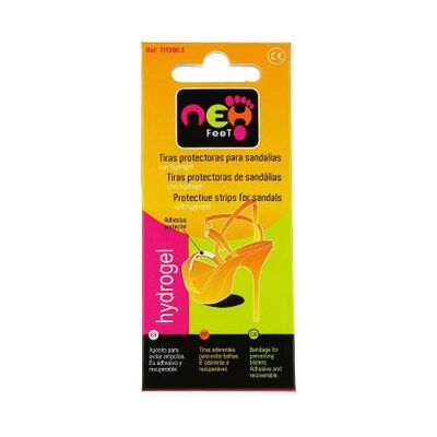 NEH FEET tiras adhesivas protectoras para sandalias talla única 4uds NEH FEET tiras adhesivas protectoras para sandalias talla única 4uds