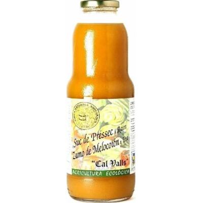 CAL VALLS Zumo Uva Melocotón Eco 200 ml CAL VALLS Zumo Uva Melocotón Eco 200 ml
