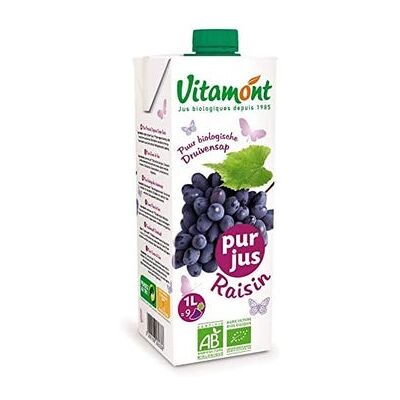 Vitamont Puro Jugo de Uva Bio 1l Vitamont Puro Jugo de Uva Bio 1l