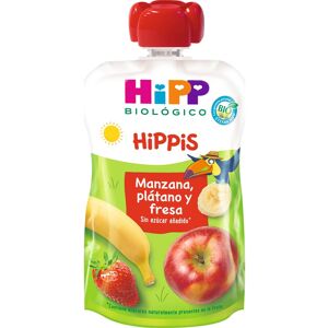 Hipp Bolsita Manzana, Plátano y Fresa 100g Hipp Bolsita Manzana, Plátano y Fresa 100g