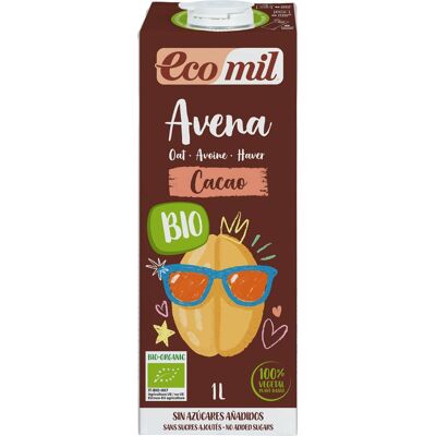 Bebida de avena y cacao con calcio - Naturgreen Bebida de avena y cacao con calcio - Naturgreen