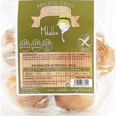 Mdalen Magdalenas sin Gluten sin Lactosa 300g Mdalen Magdalenas sin Gluten sin Lactosa 300g