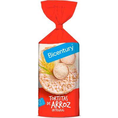 Bicentury Tortitas Arroz Integral 130g Bicentury Tortitas Arroz Integral 130g