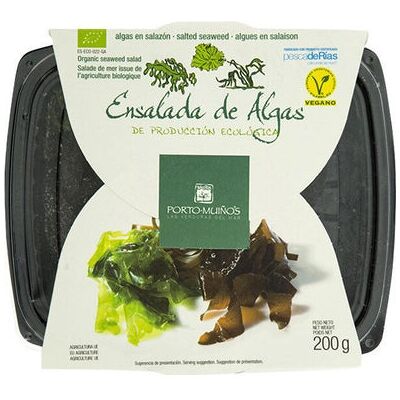 Porto Muiños Ensalada Mar Algas Sal Eco 200 g Porto Muiños Ensalada Mar Algas Sal Eco 200 g