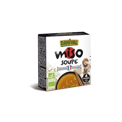 Danival Sopa de Miso Instantanea Bio 4 X10 g Danival Sopa de Miso Instantanea Bio 4 X10 g