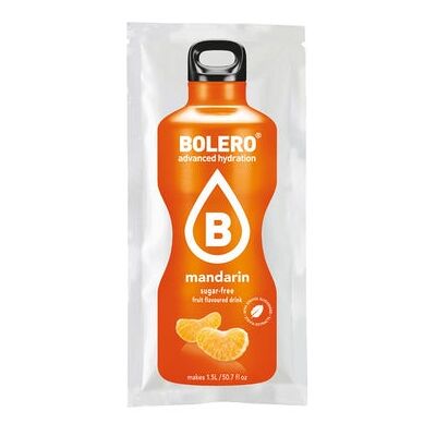 Bebida Mandarina Bolero - Instantánea, Natural, Sin Azúcar Bebida Mandarina Bolero - Instantánea, Natural, Sin Azúcar