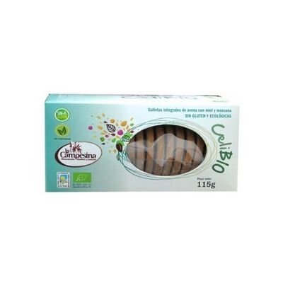 Galletas de Avena Bio La Campesina con Miel y Manzana - Galletas Galletas de Avena Bio La Campesina con Miel y Manzana - Galletas
