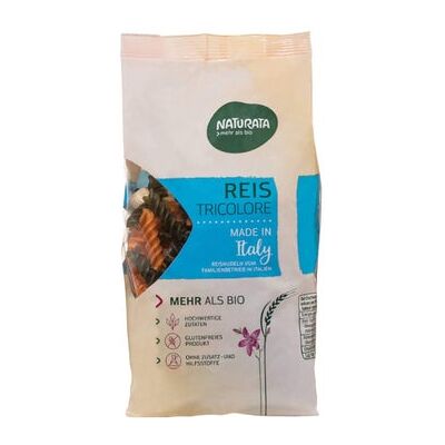 Naturata Espirales Tricolores de Arroz 250 g Naturata Espirales Tricolores de Arroz 250 g