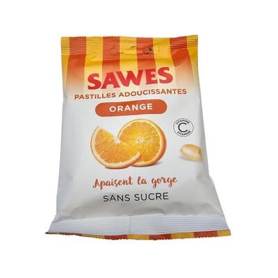 Sawes Caramelos Naranja Sin Azúcar 5 uds Sawes Caramelos Naranja Sin Azúcar 5 uds