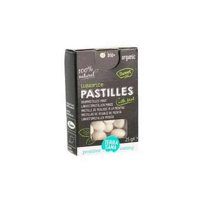 Terrasana Pastillas de Regaliz con Menta Bio Orgánico 25g Terrasana Pastillas de Regaliz con Menta Bio Orgánico 25g