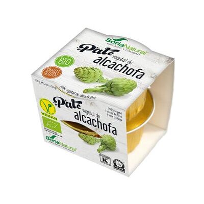 Paté de Alcachofa Soria Natural - Vegetariano, 2x50g Paté de Alcachofa Soria Natural - Vegetariano, 2x50g