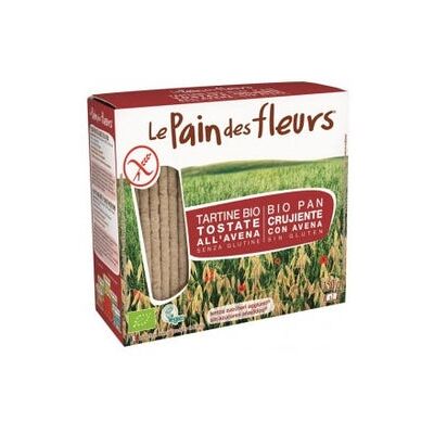 Pain de fleurs Le Pain des Fleurs Pan Crujiente Avena Sin Gluten Bio 150g Pain de fleurs Le Pain des Fleurs Pan Crujiente Avena Sin Gluten Bio 150g