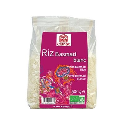 Arroz Basmati Blanco - Sin Gluten, Rápido, 500g Arroz Basmati Blanco - Sin Gluten, Rápido, 500g
