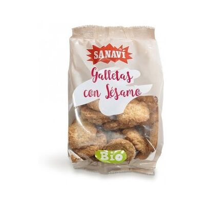 sanavi Galletas con Sésamo Sin Azúcar Bio 250g sanavi Galletas con Sésamo Sin Azúcar Bio 250g