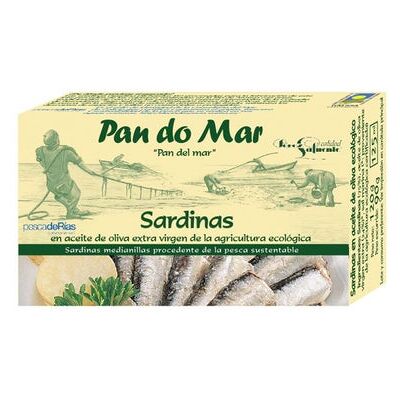 Sardinas en Aceite de Oliva Orgánico - Pan do Mar Sardinas en Aceite de Oliva Orgánico - Pan do Mar