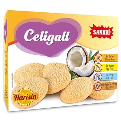sanavi Galletas Celigall sin Gluten 150 g sanavi Galletas Celigall sin Gluten 150 g