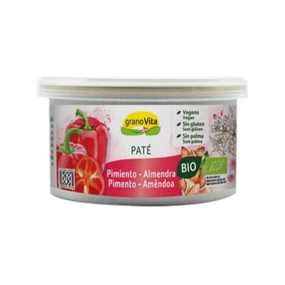 Granovita Paté Orgánico de Pimiento Asado y Almendras - Pâté Granovita Paté Orgánico de Pimiento Asado y Almendras - Pâté