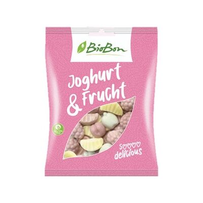 Biobon Gominolas de Yogur y Fruta Orgánicos - Yogur, Fruta Biobon Gominolas de Yogur y Fruta Orgánicos - Yogur, Fruta