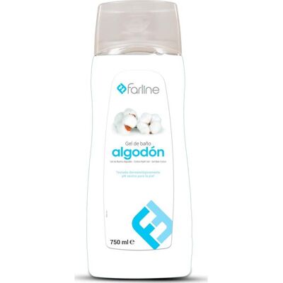 Gel de Ducha Algodón Farline - Amigable con la piel, pH neutro Gel de Ducha Algodón Farline - Amigable con la piel, pH neutro