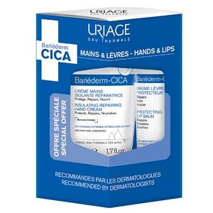 ORYZA Uriage Bariederm-Cica Crema Manos 50 ml + Bálsamo Labial 15 ml ORYZA Uriage Bariederm-Cica Crema Manos 50 ml + Bálsamo Labial 15 ml