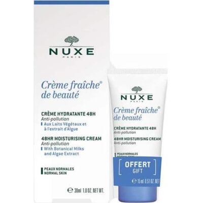 Nuxe Crème Fraîche de Beauté Crema Repulpante Hidratante 48h 30ml + 3 en 1 15ml Nuxe Crème Fraîche de Beauté Crema Repulpante Hidratante 48h 30ml + 3 en 1 15ml