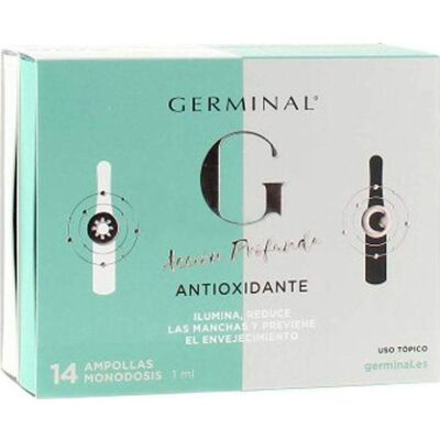 Ampollas antiedad Germinal Acción Profunda Día y Noche Ampollas antiedad Germinal Acción Profunda Día y Noche