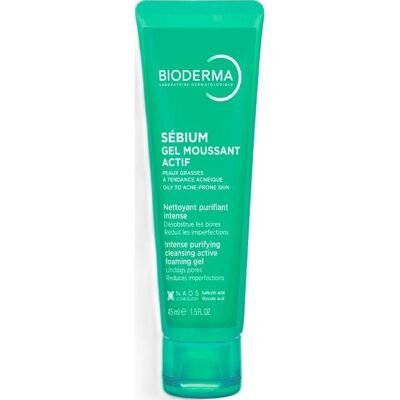 Bioderma Sébium Gel Moussant Actif 45 ml Bioderma Sébium Gel Moussant Actif 45 ml