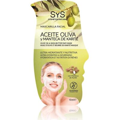 Mascarilla Facial de Aceite de Oliva y Manteca de Karité - Laboratorio SYS Mascarilla Facial de Aceite de Oliva y Manteca de Karité - Laboratorio SYS