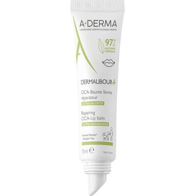 A-DERMA Dermalibour+ CICA Bálsamo Labial Reparador 15ml A-DERMA Dermalibour+ CICA Bálsamo Labial Reparador 15ml