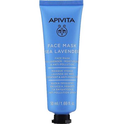 Mascarilla Facial Hidratante Antipolución de Apivita con Lavanda Marina Mascarilla Facial Hidratante Antipolución de Apivita con Lavanda Marina