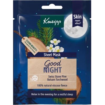 Kneipp Sheet Mask Good Night 1 ud Kneipp Sheet Mask Good Night 1 ud